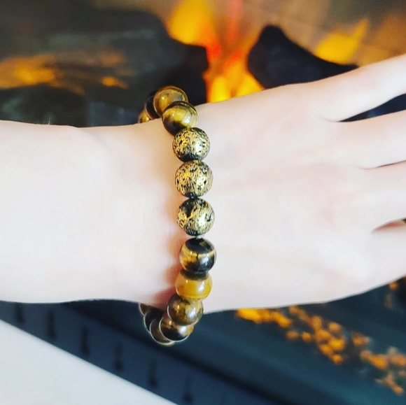 Tiger eye bracelet - Picture 3 of 5